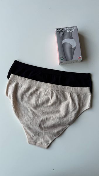 Трусики жіночі бавовняні бікіні GATTA Seamless cotton bikini 0041640 фото